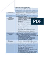 Como Evaluar El Informe de Investigación