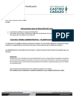 Castro Carazo Administracion General Caso No1 Adm y Planif Miercoles III-2022