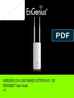 Wireless 11N Long Range Outdoor Ap / CB ENS500EXT User Guide