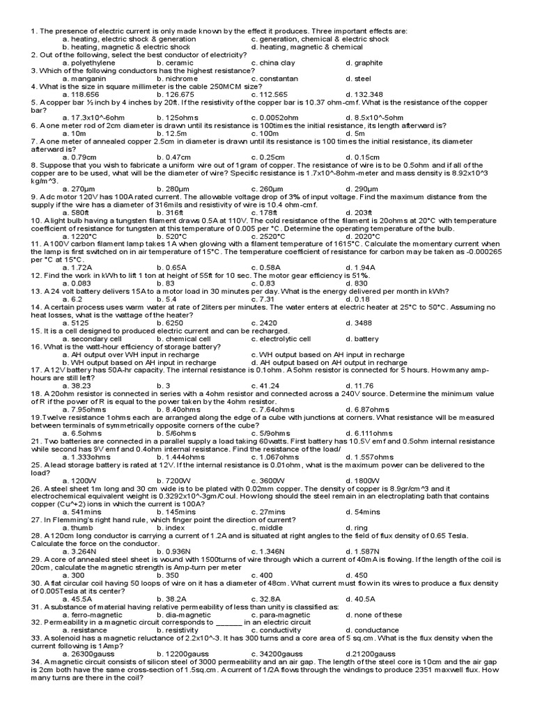 Dc Circuit Pdf Free Pdf Inductance Inductor