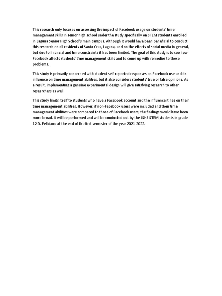 Example of Research Hypothesis | PDF