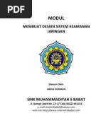 Download Modul Membuat Desain Keamanan Jaringan by adie_elexz SN60320575 doc pdf