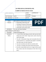 Standar Operasional Prosedur (Sop) Penyambutan Kedatangan Anak