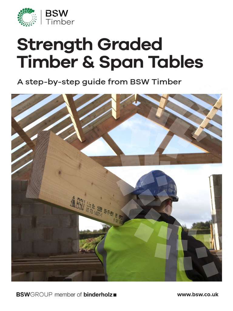 Span Table 2022 PDF Lumber Civil Engineering