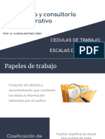 Cédulas de Trabajo