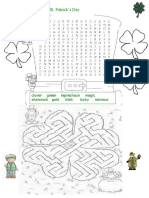 Games For ST Patricks Day Fun Activities Games Wordsearches - 67522