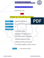 Diseño de Escalera Helicoidal