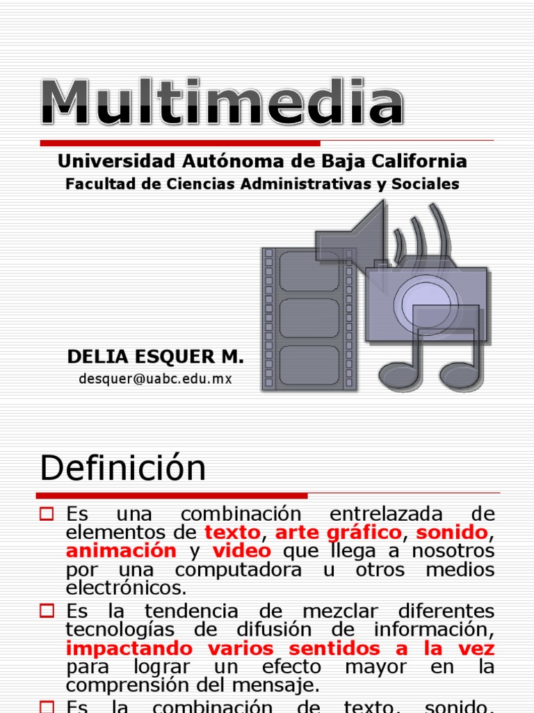 Que Es Multimedia PDF Multimedia Software de la aplicacion