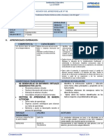 Esquema Actividad de Aprendizaje