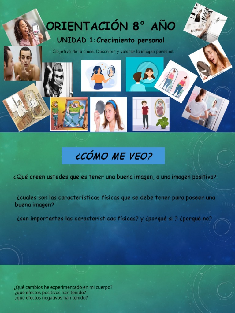 8°orientación 1 | PDF | Crecimiento personal y profesional | Relaciones ...