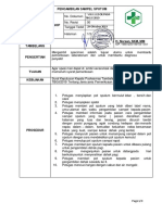 Sop Pengambilan Sampel Sputum