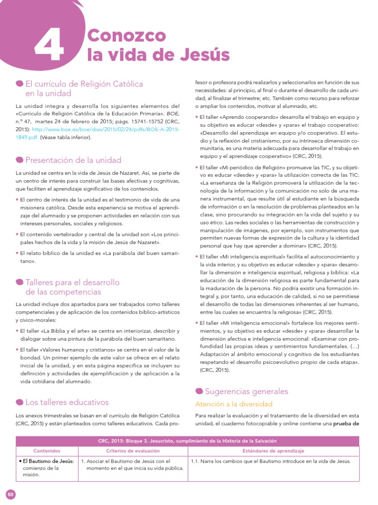 La Vida de Jesus | PDF | Jesús | María, madre de Jesús
