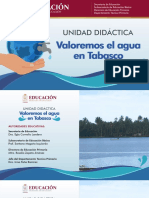 Unidad Didática Valoremos El Agua en Tabasco-Previo