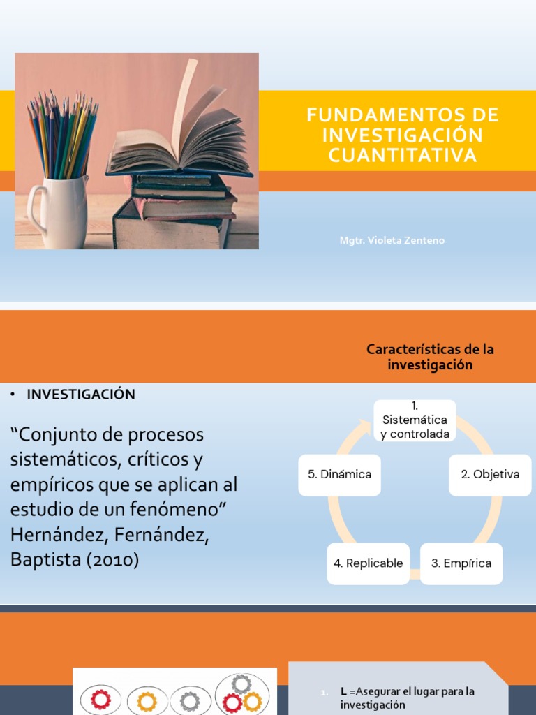 Fundamentos de La Investigación Cuantitativa 121022 | PDF | Hipótesis ...