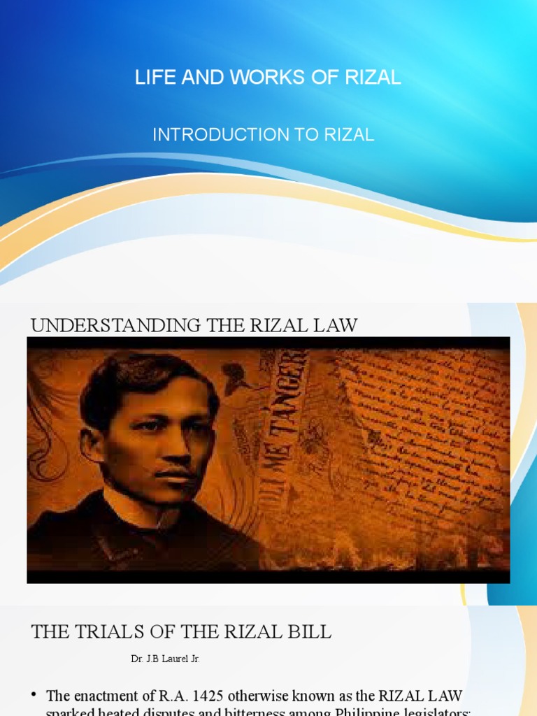 PPT1 Intro To Rizal | PDF