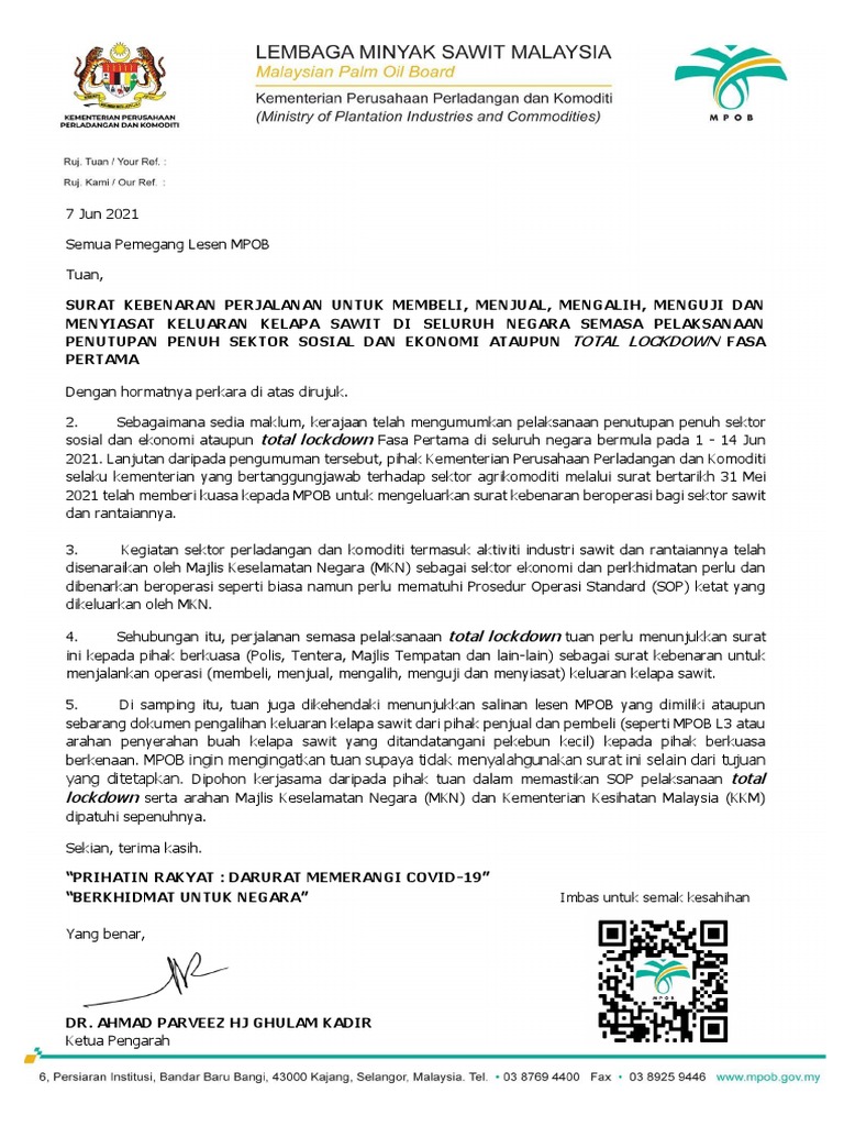 MPOB Miti | PDF