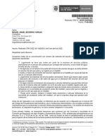 Para Contestar Cite:: Calle 9 No. 24-9 Piso 501 Teléfono 316 401 2888