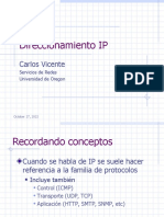 Direccionamiento IP