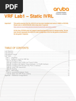 AOS-CX Simulator - VRF Part 1 Lab Guide