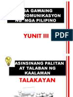 Yunit III 3.talakayan