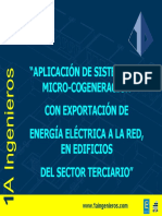 Sistemas de micro-cogeneración en edificios terciarios