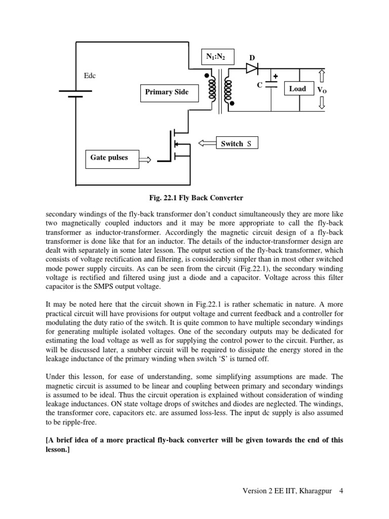 4 L22 (DP) (Pe) ( (Ee) Nptel) PDF Transformer Rectifier