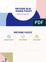 Metode DLM Logika Fuzzy