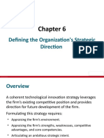Schilling - 6e - IPPTChap006 - Defining The Organization's Strategic Direction
