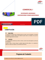 Clase 07 Sociedad Anónima - Disposiciones Complementarias