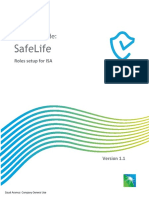 SafeLife New Roles Setup Handbook For ISA