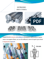 Extrusão: tipos, processos, vantagens e desvantagens