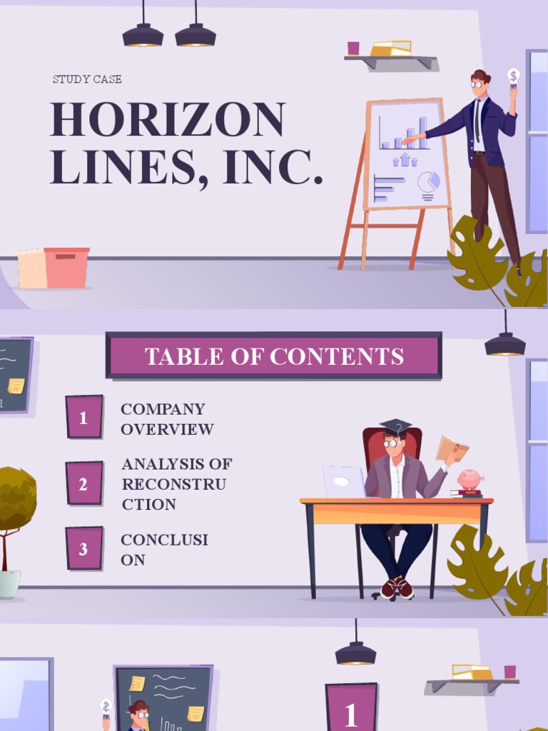 Analisis Restrukturisasi Horizon Lines | PDF