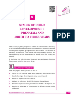 Stages of Child Development: - Prenatal and - Birth To Three Years