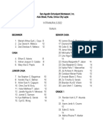 Intramural S 2022 Team A Final