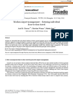 Modern Airport Management - Fostering Individual Door-To-Door Travel Modern Airport Management - Fostering Individual Door-To-Door Travel