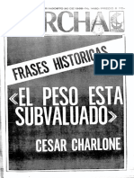 Revista Marcha 1969 La Encrucijada