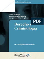 Guía género Derecho Criminología