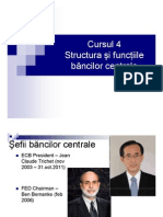 Curs 4 Structura Si Functiile Bancilor Centrale