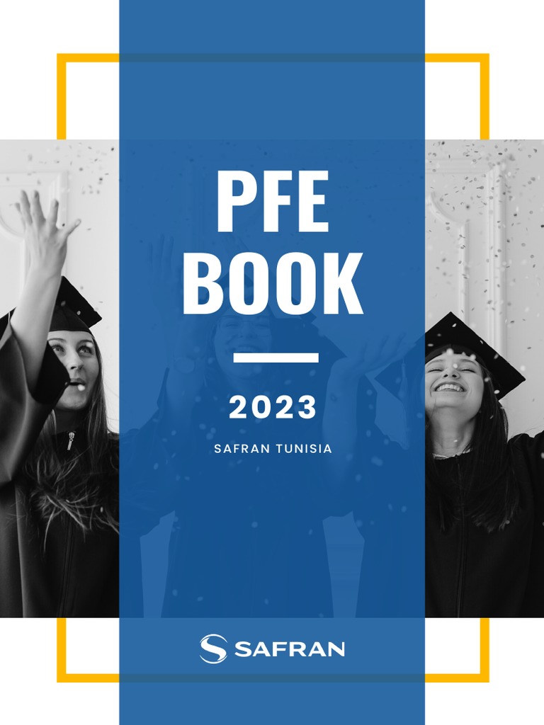 Pfe Book 2023 Safran Tunisia  PDF  Mécatronique  Aéronautiques