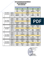 Jadwal KBM Kelas XII Persiapan USP