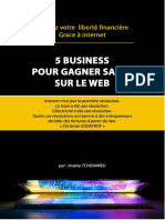 5 Business Pour Gagner Sa Vie Grace Au Web