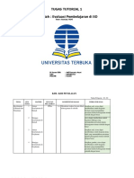 Tugas 1 Evaluasi Pembelajaran Di SD