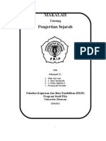 Download Makalah Pengertian Sejarah by eddydousa SN60324918 doc pdf
