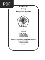 Download Makalah Pengertian Sejarah by eddydousa SN60324918 doc pdf