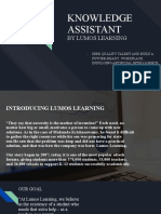 Knowledge Assistant: by Lumos Learning