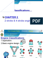 Engine Classifications : 2 Stroke & 4 Stroke Engines