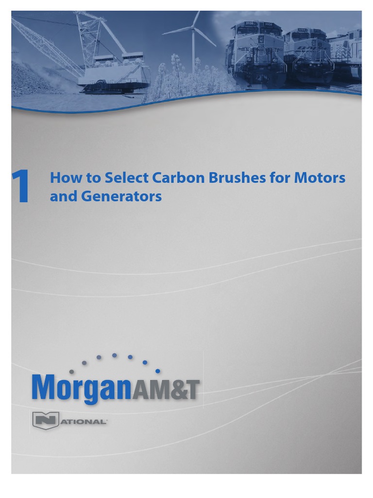 How To Select Carbon Brushes For Motors and Generators PDF Friction