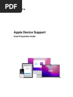 Apple Device Support Exam Prep Guide