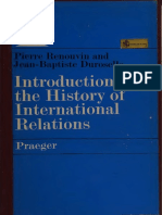 Pierre Renouvin, Jean-Baptiste Duroselle - Introduction To The History of International Relations
