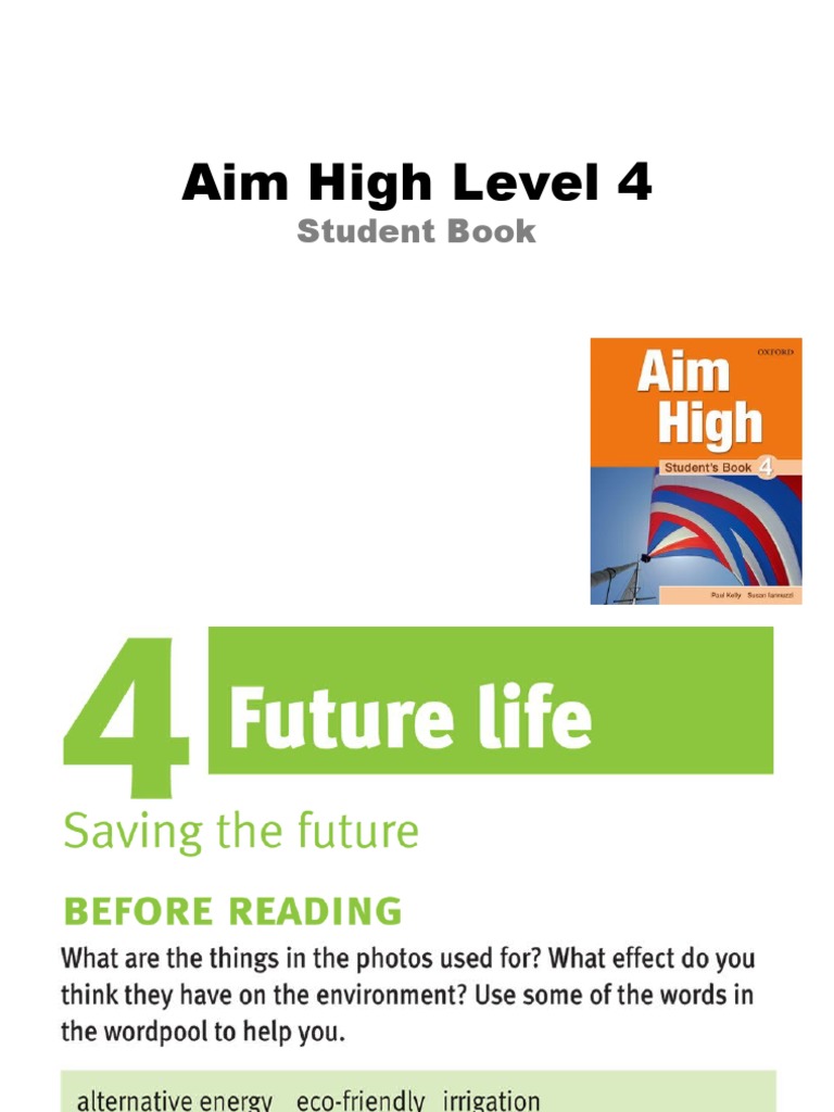 Aim High Student Book 4 Unit 4 Edit PDF